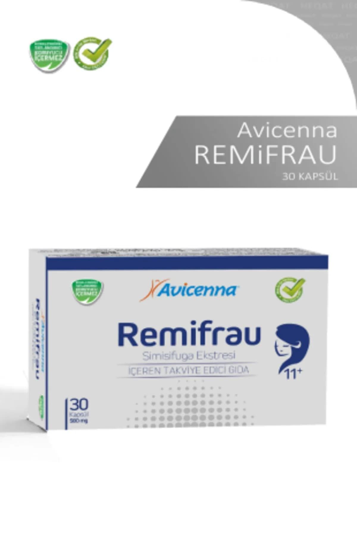 Avicenna Remifrau - Simisifuga Ekstresi İçeren Takviye Edici Gida - 30 Kapsül