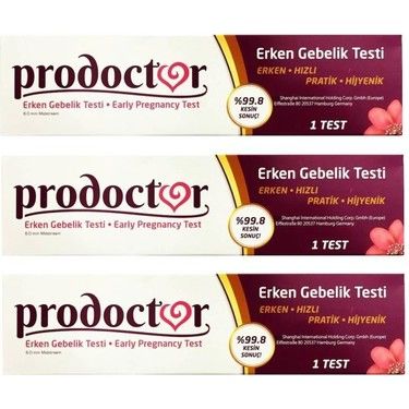 Prodoctor Erken Gebelik Testi 3 Adet