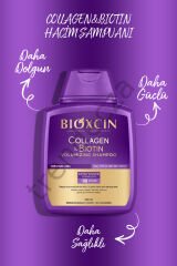 Bioxcin Collagen & Biotin Ekstra Hacim & Dolgunlaştırıcı Şampuan 300 Ml - 2 Li Avantaj Seti