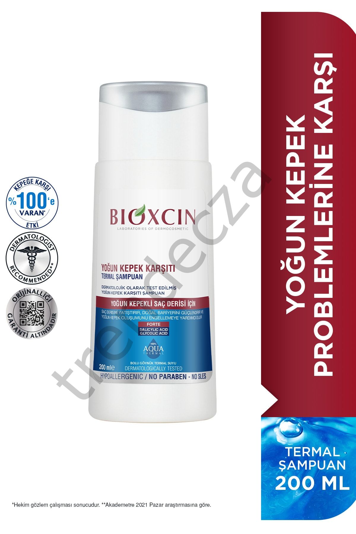 Bioxcin Şampuan Aquathermal DS Yoğun Kepek Karşıtı 200 ml