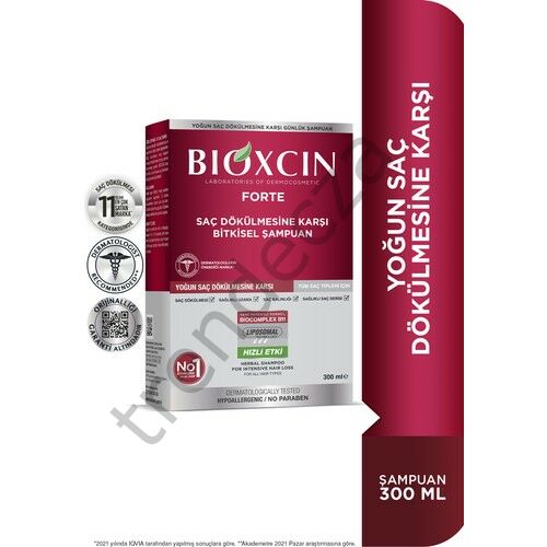 Bioxcin Forte Saç Dökülmesine Karşı Şampuan 300 ml