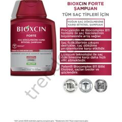 Bioxcin Forte Saç Dökülmesine Karşı Şampuan 300 ml