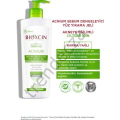 Bioxcin Acnium Sebum Dengeleyici Yüz Yıkama Jeli 500 ml