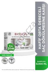 Bioxcin Genesis Yağlı Saçlar Için Şampuan 3x300 ml Klasik