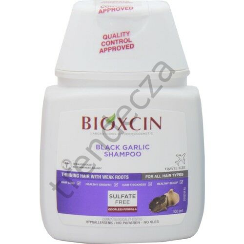 Bioxcin Saç Dökülmesine Karşı Siyah Sarımsak Şampuanı 100 ml Seyahat Boy