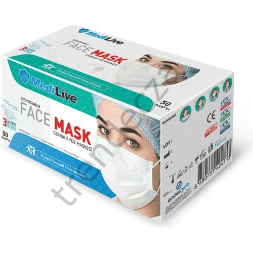 Medilive Face Maske 50 Adet