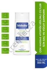 Biobaby Atocare Çok Kuru Ciltler Için Saç Ve Vucut Şampuanı 300 mll