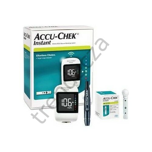 Accu-Chek Instant Seker Ölcüm Cihazı + 50 Adet Ölçüm Çubuğu Instant