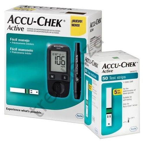 Accu-Chek Active Ölçüm Cihazı ve Active Strip