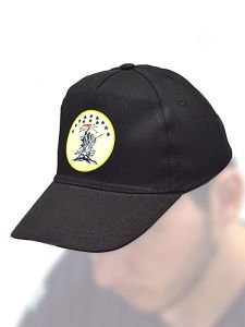 Nart Sosruko Baskılı Siyah Şapka