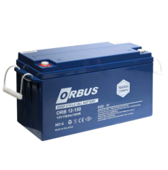 ORBUS 12V 150AH - Derin Deşarjlı Jel Akü