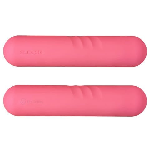 ACT FİTNESS 2 KG DUMBELL SETİ KOYU PEMBE