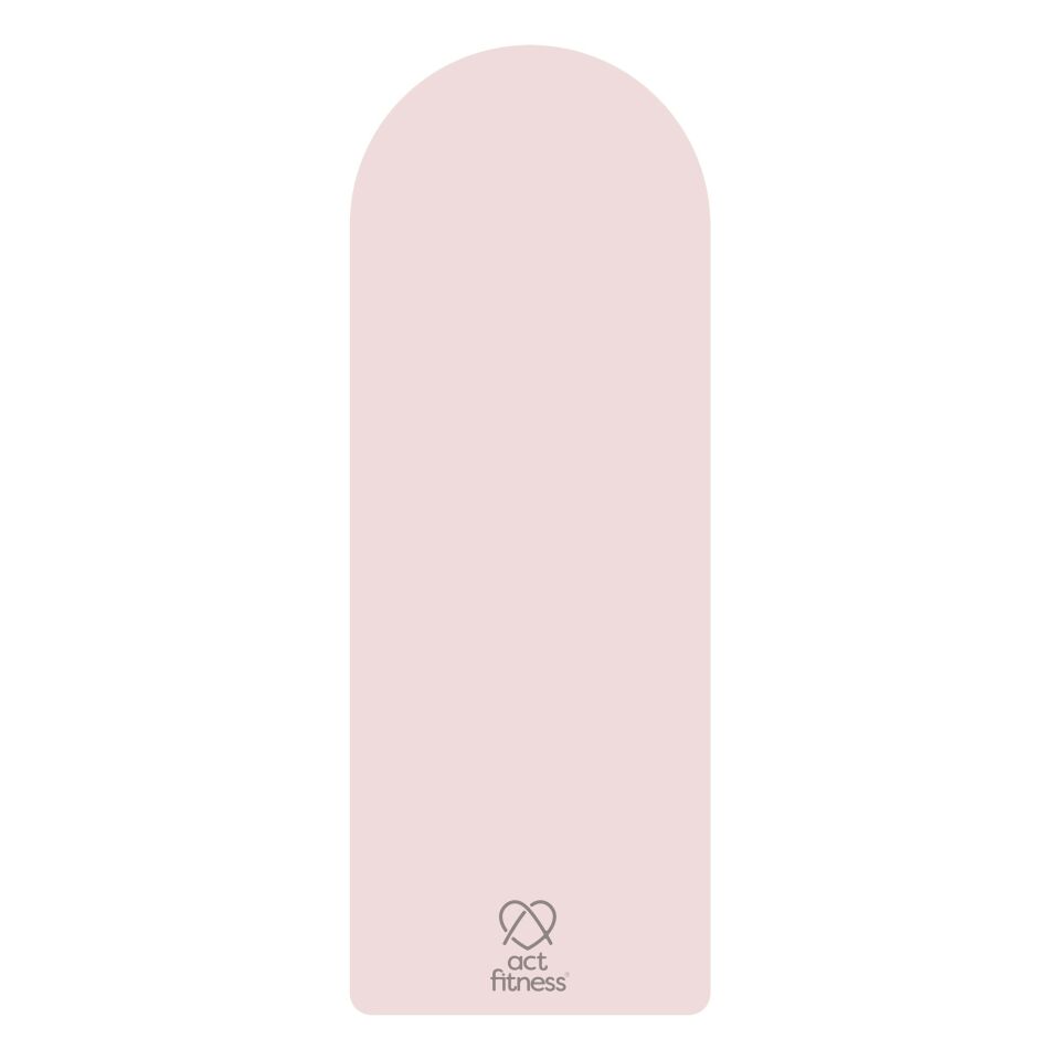 ACT FİTNESS YOGA FİTNESS MATI OVAL AÇIK PEMBE