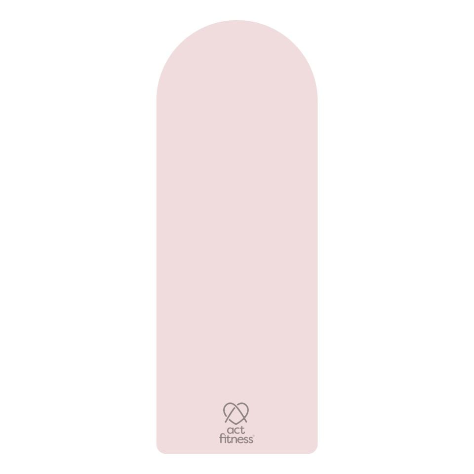 ACT FİTNESS YOGA FİTNESS MATI OVAL AÇIK PEMBE