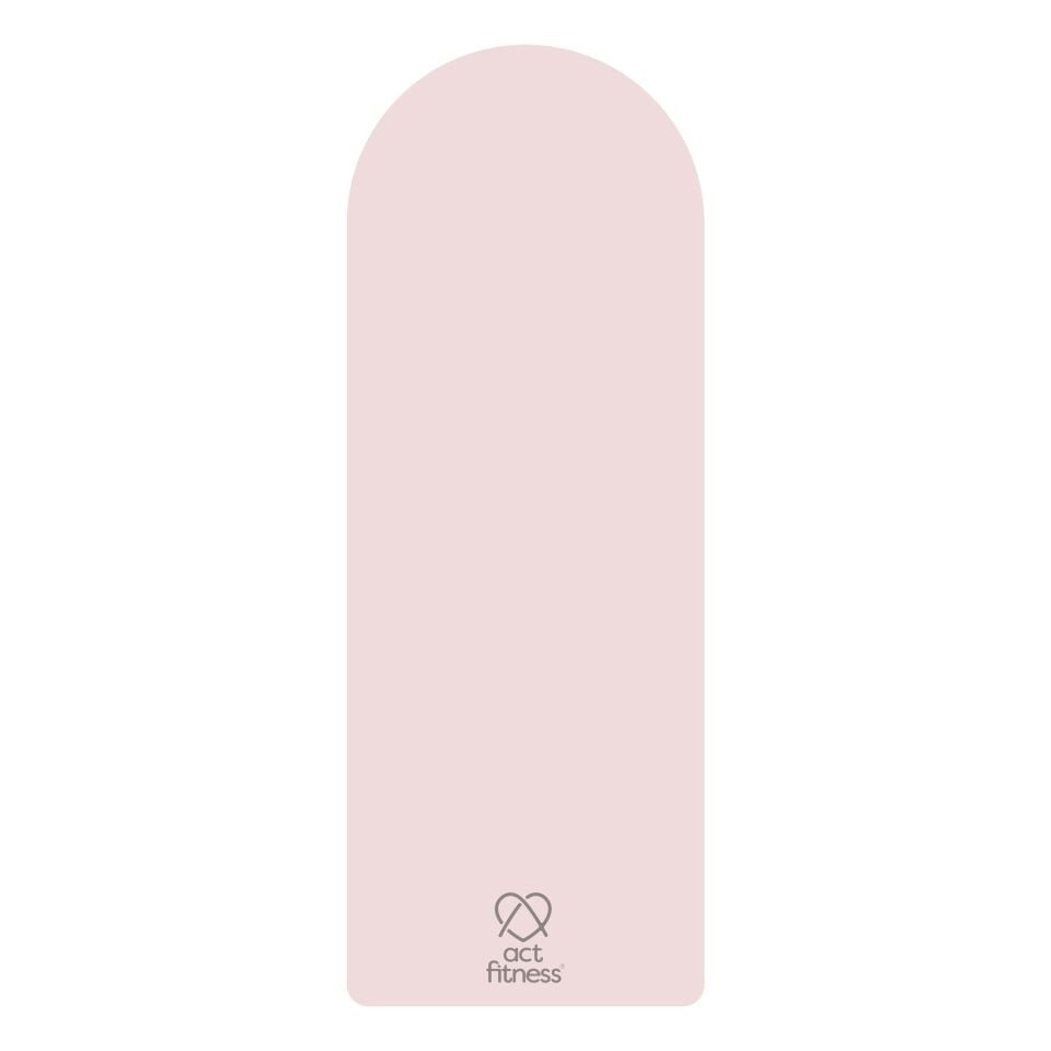 ACT FİTNESS YOGA FİTNESS MATI OVAL AÇIK PEMBE