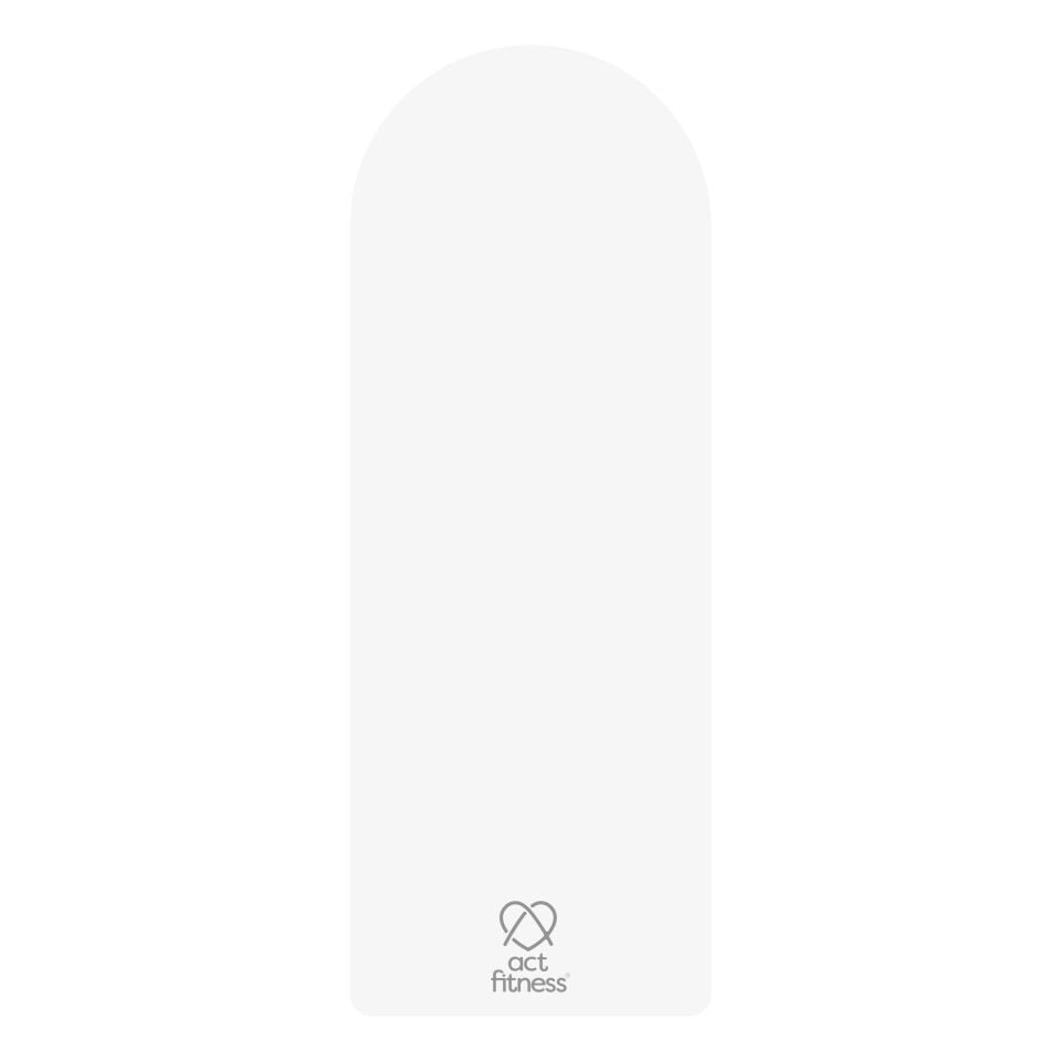 ACT FİTNESS YOGA FİTNESS MATI OVAL BEYAZ