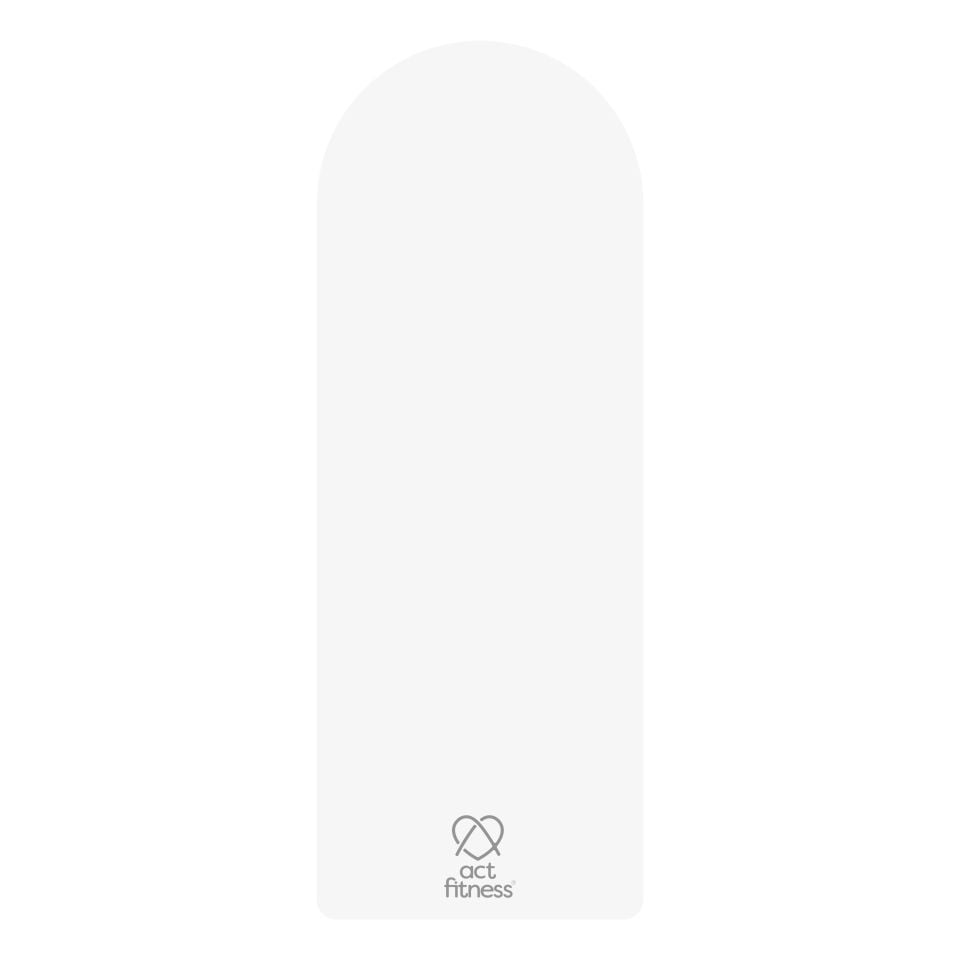 ACT FİTNESS YOGA FİTNESS MATI OVAL BEYAZ