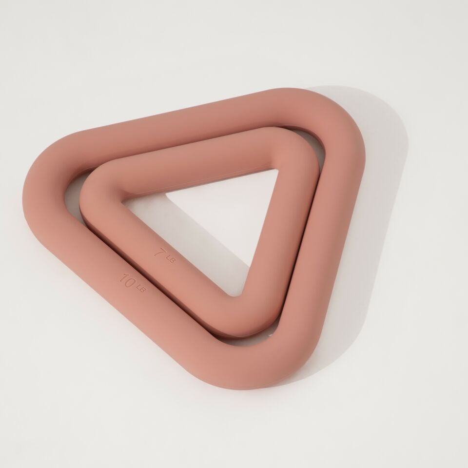 ACT FİTNESS ÜÇGEN DUMBELL SETİ SOMON