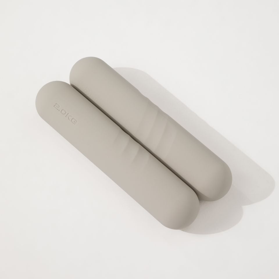 ACT FİTNESS 2 KG DUMBELL SETİ BEJ