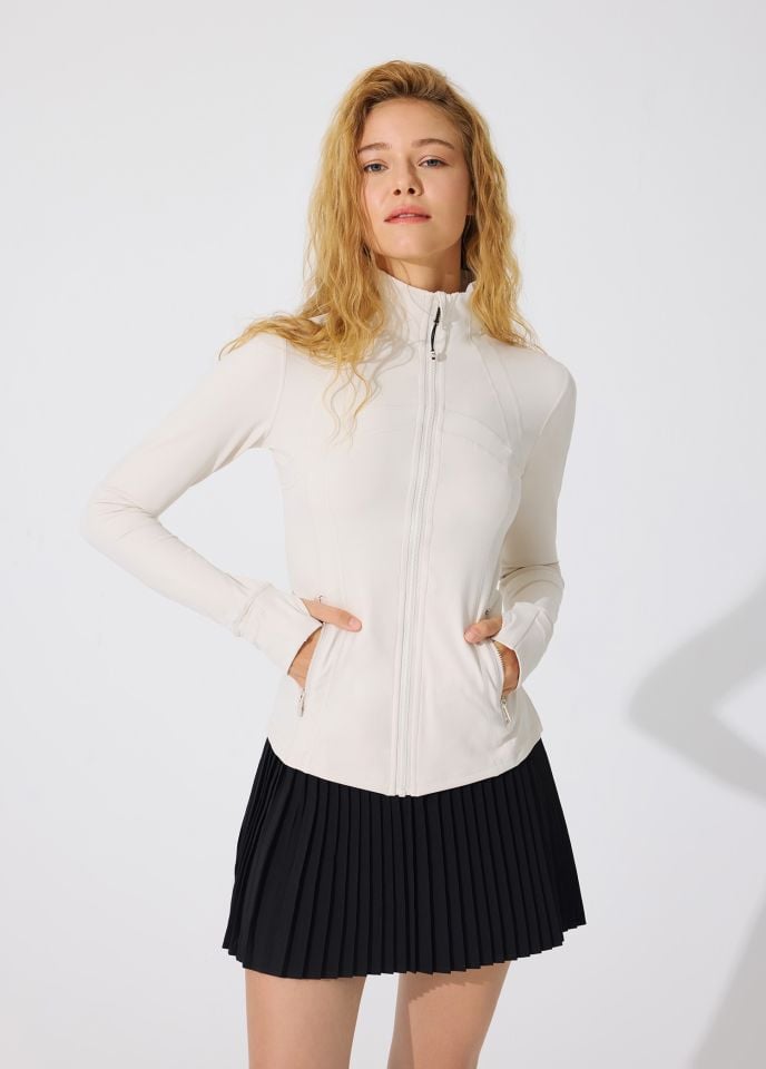 ACT FİTNESS SCULPT LAYER HIRKA XS - BEJ