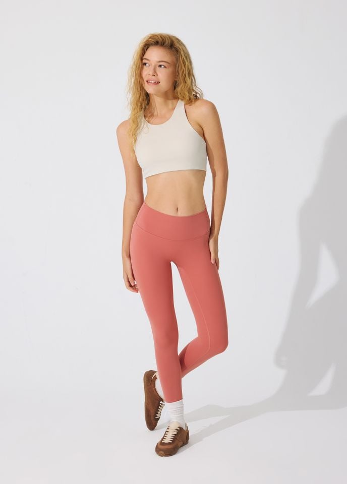 ACT FİTNESS BOLD FLOW CROP S - BEJ