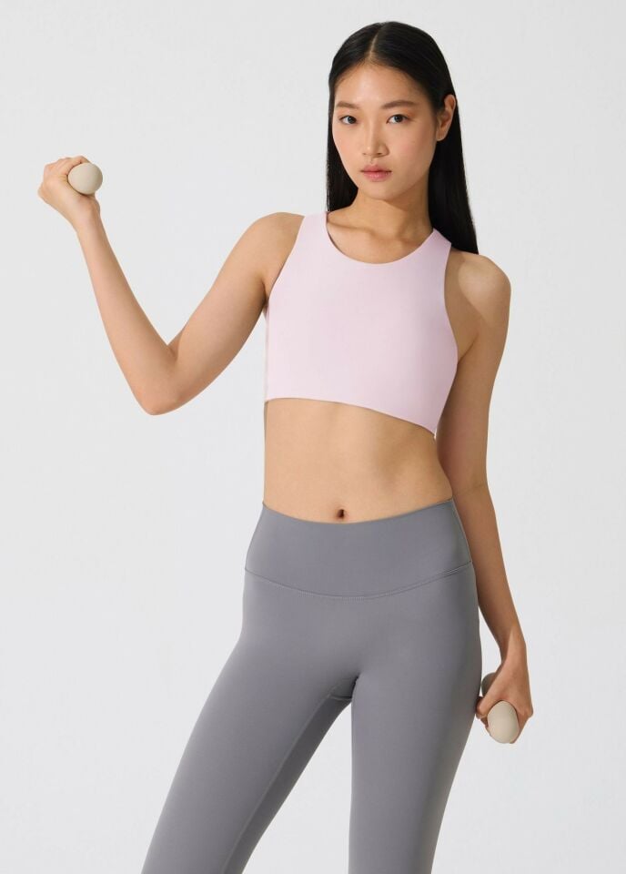 ACT FİTNESS BOLD FLOW CROP S - AÇIK PEMBE