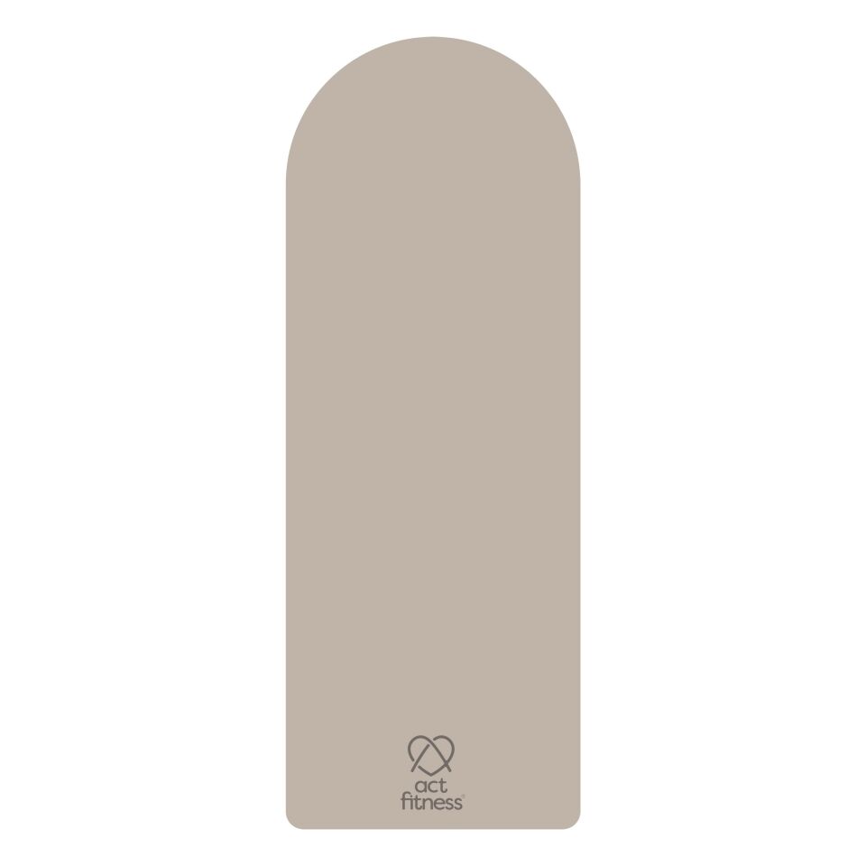 ACT FİTNESS YOGA FİTNESS MATI OVAL GRİ