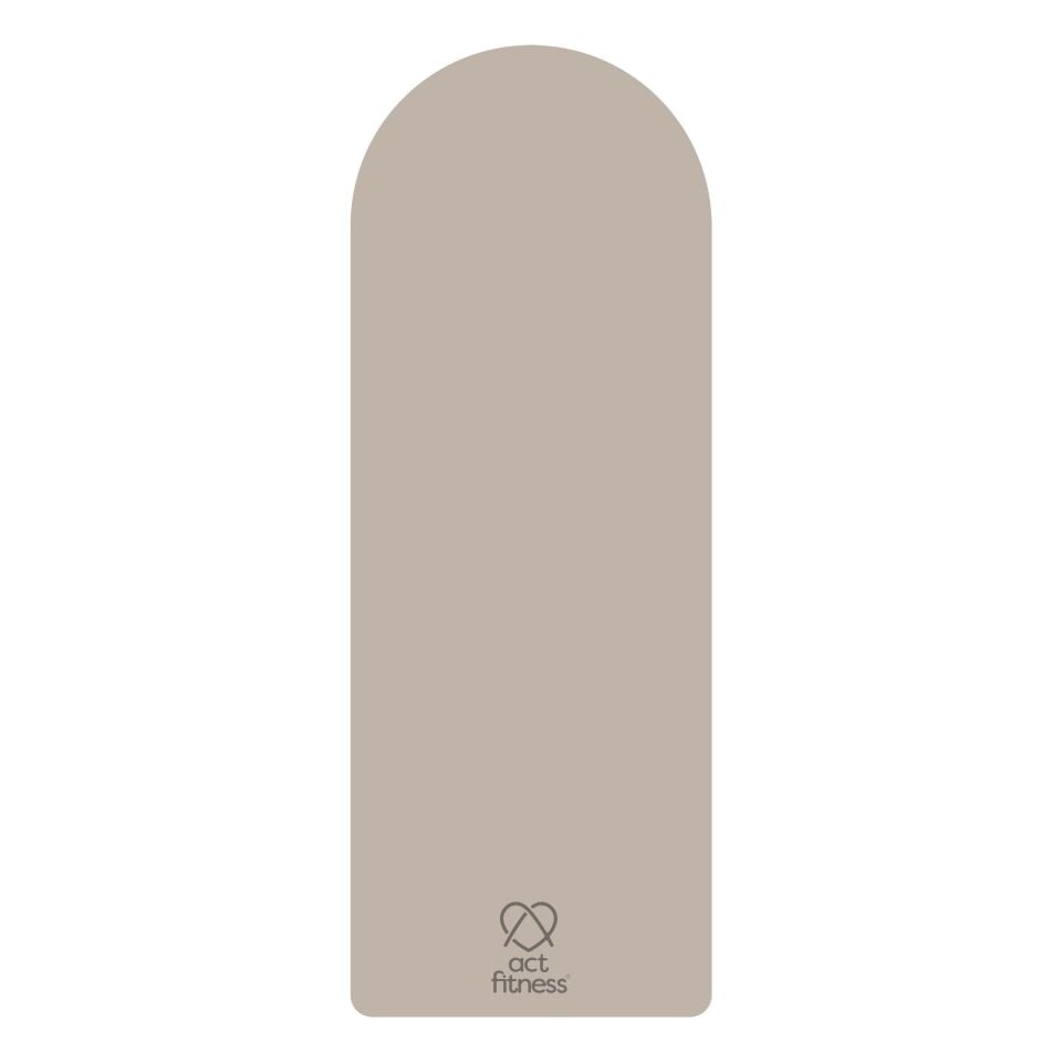 ACT FİTNESS YOGA FİTNESS MATI OVAL GRİ