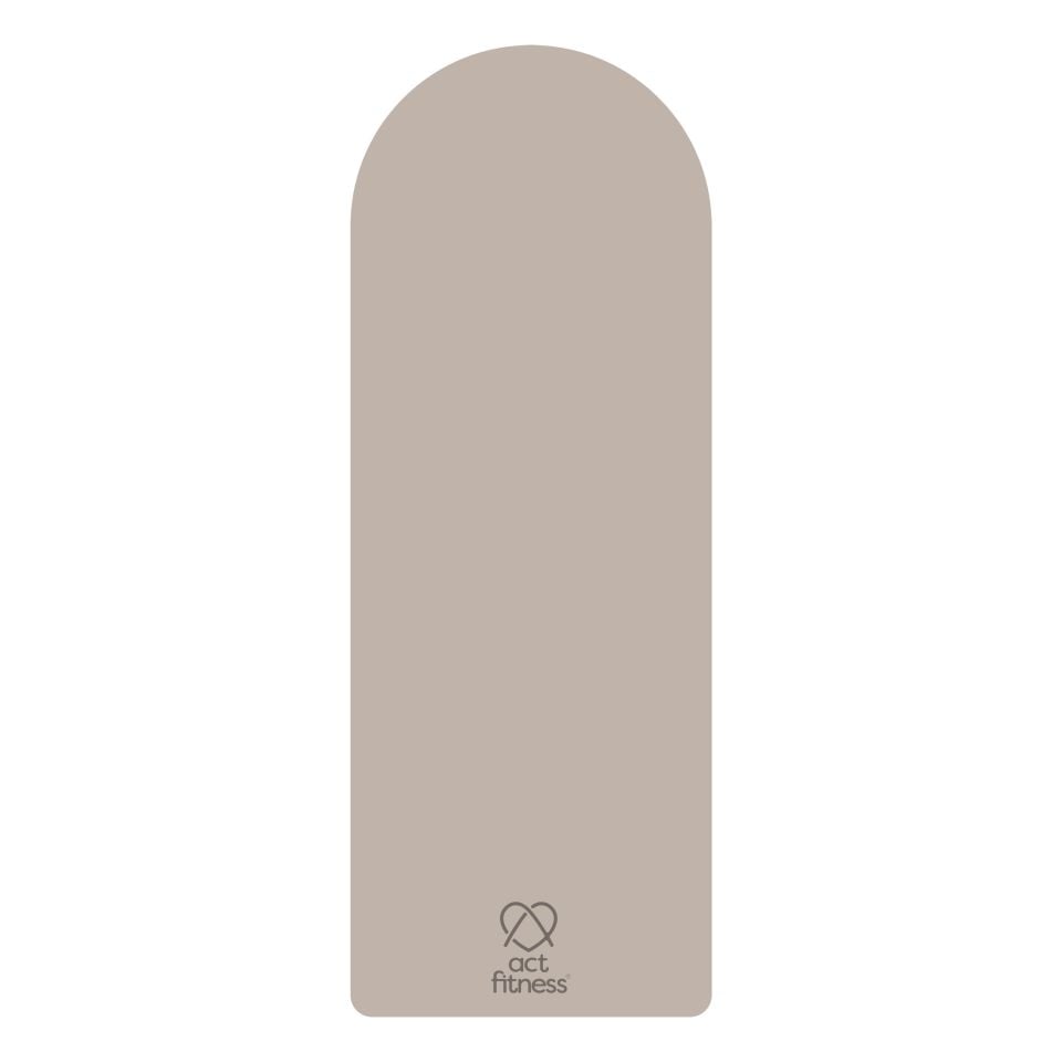 ACT FİTNESS YOGA FİTNESS MATI OVAL GRİ