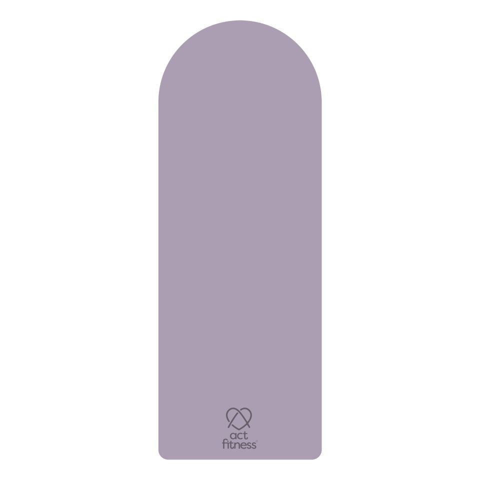 ACT FİTNESS YOGA FİTNESS MATI OVAL LİLA