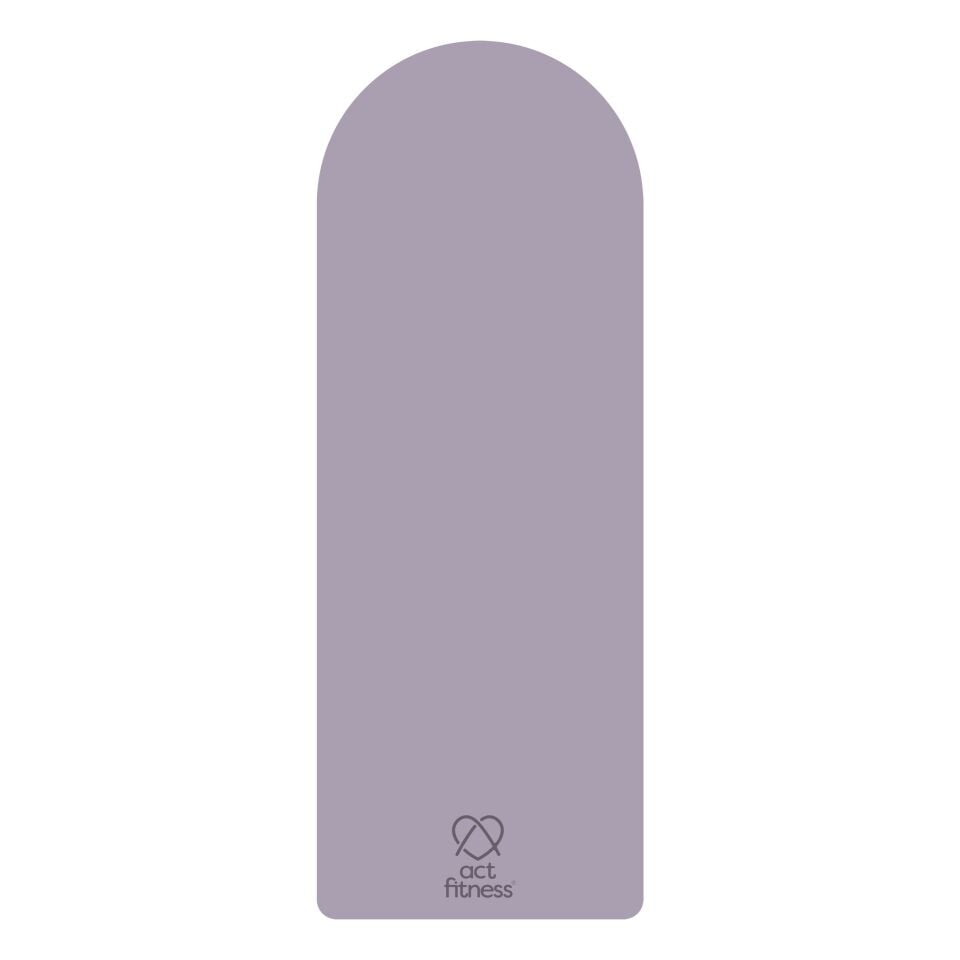 ACT FİTNESS YOGA FİTNESS MATI OVAL LİLA