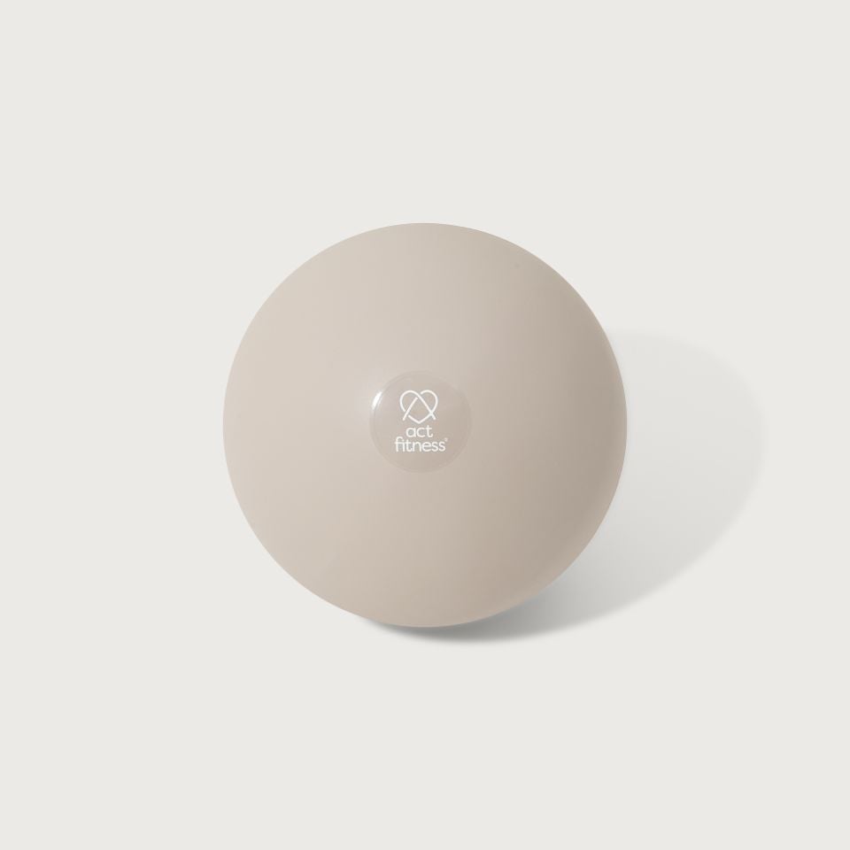 ACT FİTNESS PİLATES TOPU BEJ 20CM 