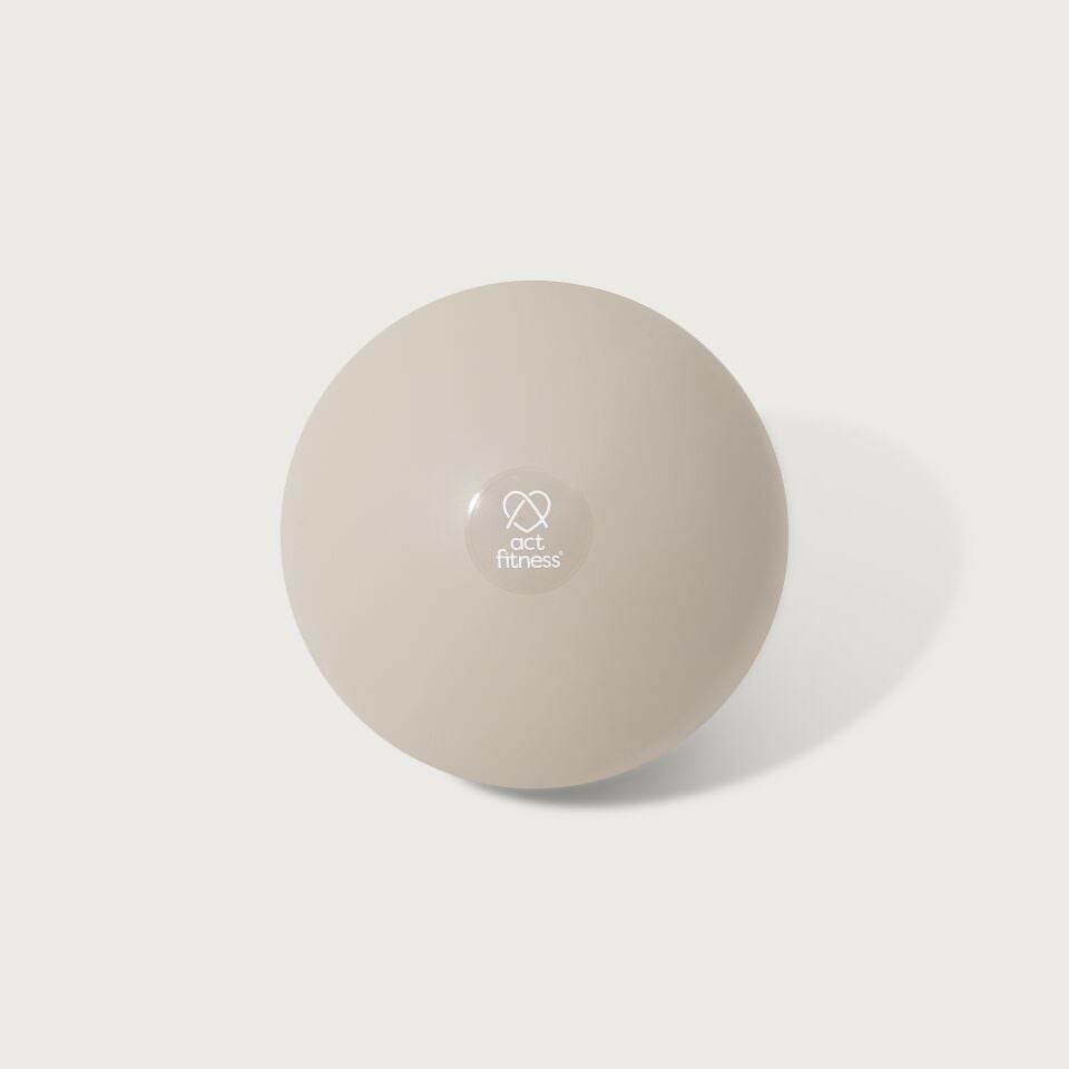 ACT FİTNESS PİLATES TOPU BEJ 20CM 