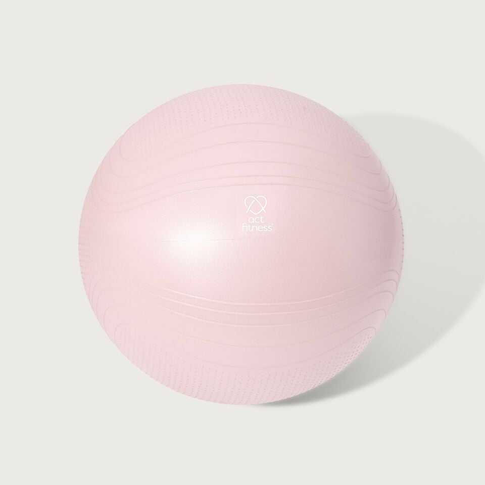 ACT FİTNESS PİLATES TOPU AÇIK PEMBE 65CM
