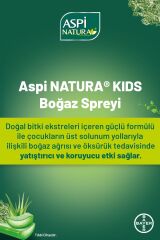 Aspi Natura Kids Kayısı-Limon Aromalı Boğaz Spreyi 20 ml