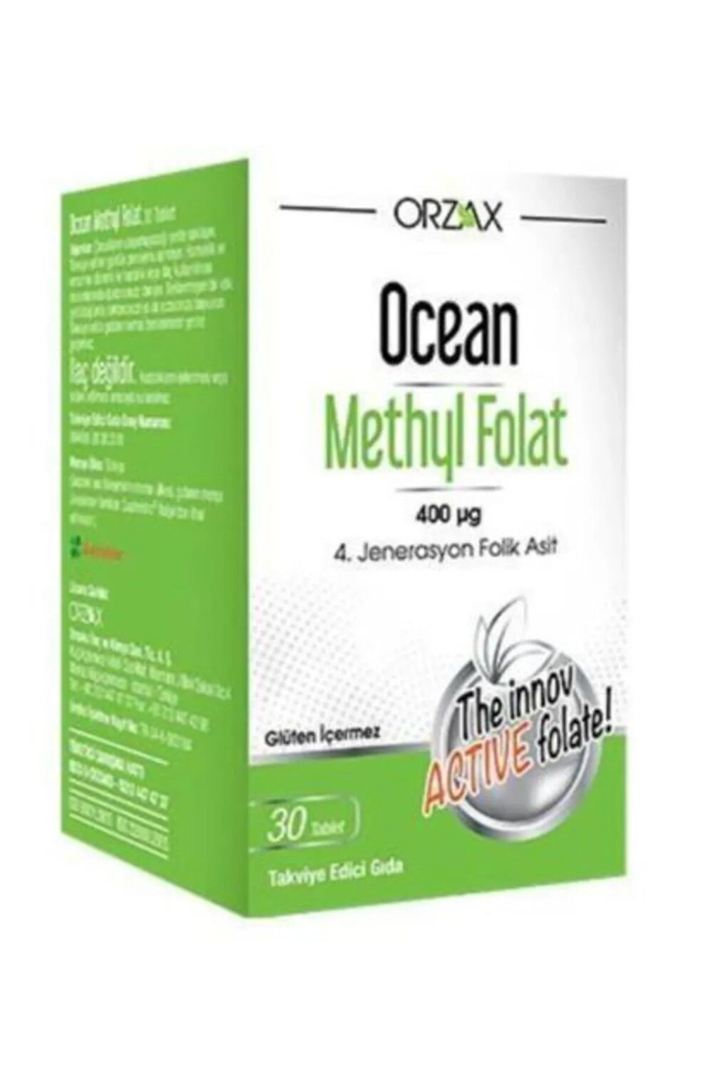 Ocean Methyl Folat 30 Tablet