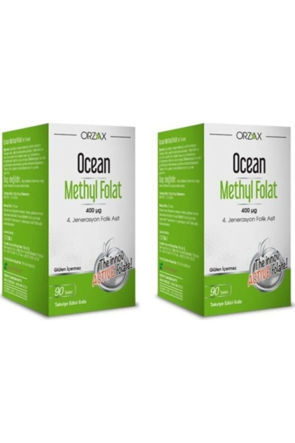 Ocean Methyl Folat 30 Tablet x 2 Adet