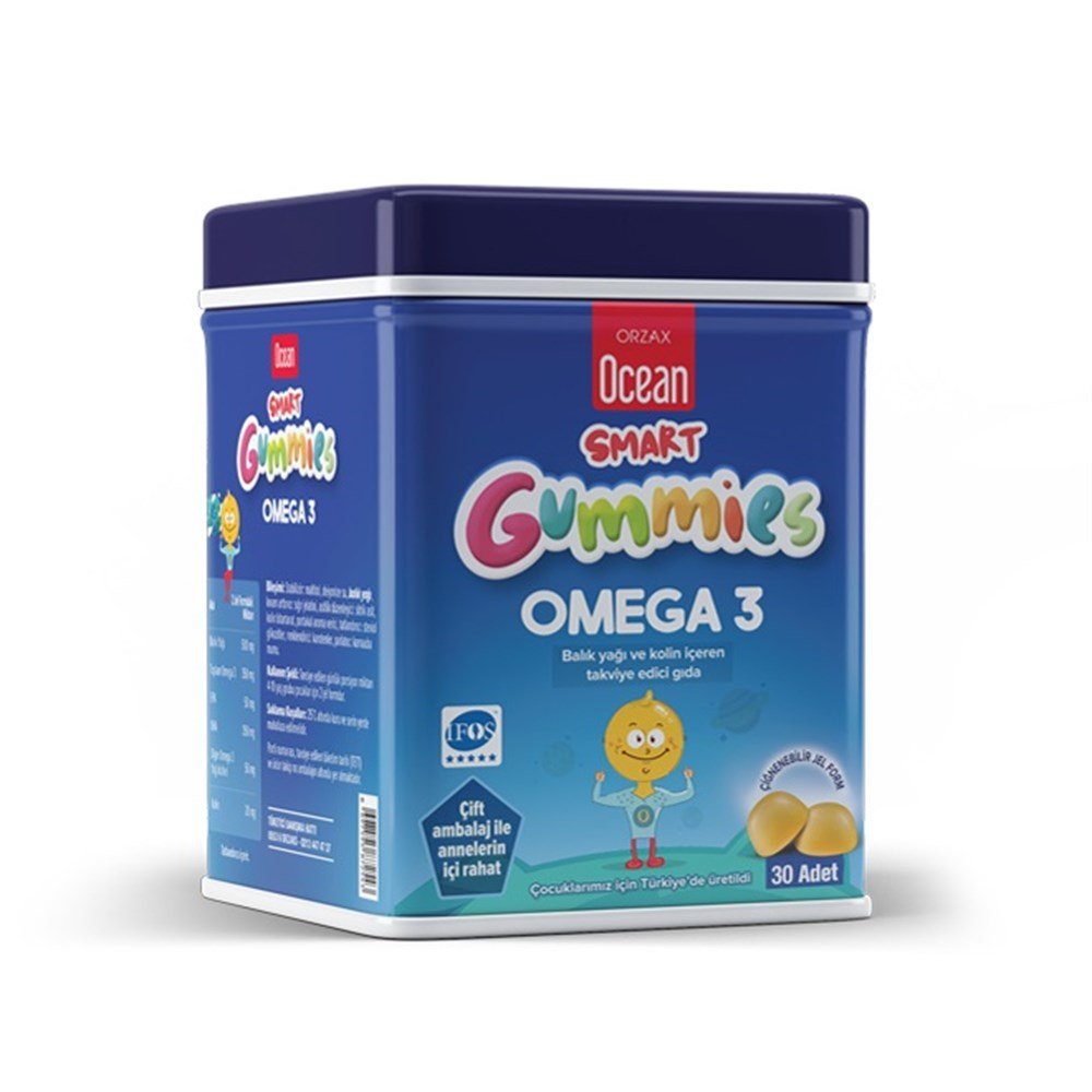 Orzax Ocean Smart Gummies Omega 30 Adet - Çiğneme