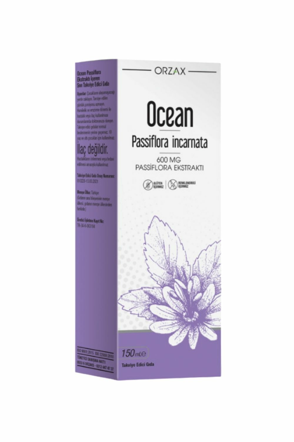 Ocean Passiflora Şurup 150 ml