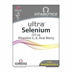 Vitabiotics Ultra Selenium 165 mg Takviye Edici Gıda 30 Tablet