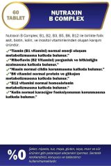 Nutraxin B Complex Vitamin 60 Tablet
