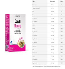 Ocean Mummy 30 Softjel Kapsül x 3 Adet