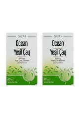 Ocean Yeşil Çay Ekstresi 60 Kapsül x 2 Adet