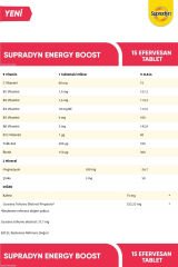 Supradyn Energy Boost 15 Efervesan Tablet x 2 Adet