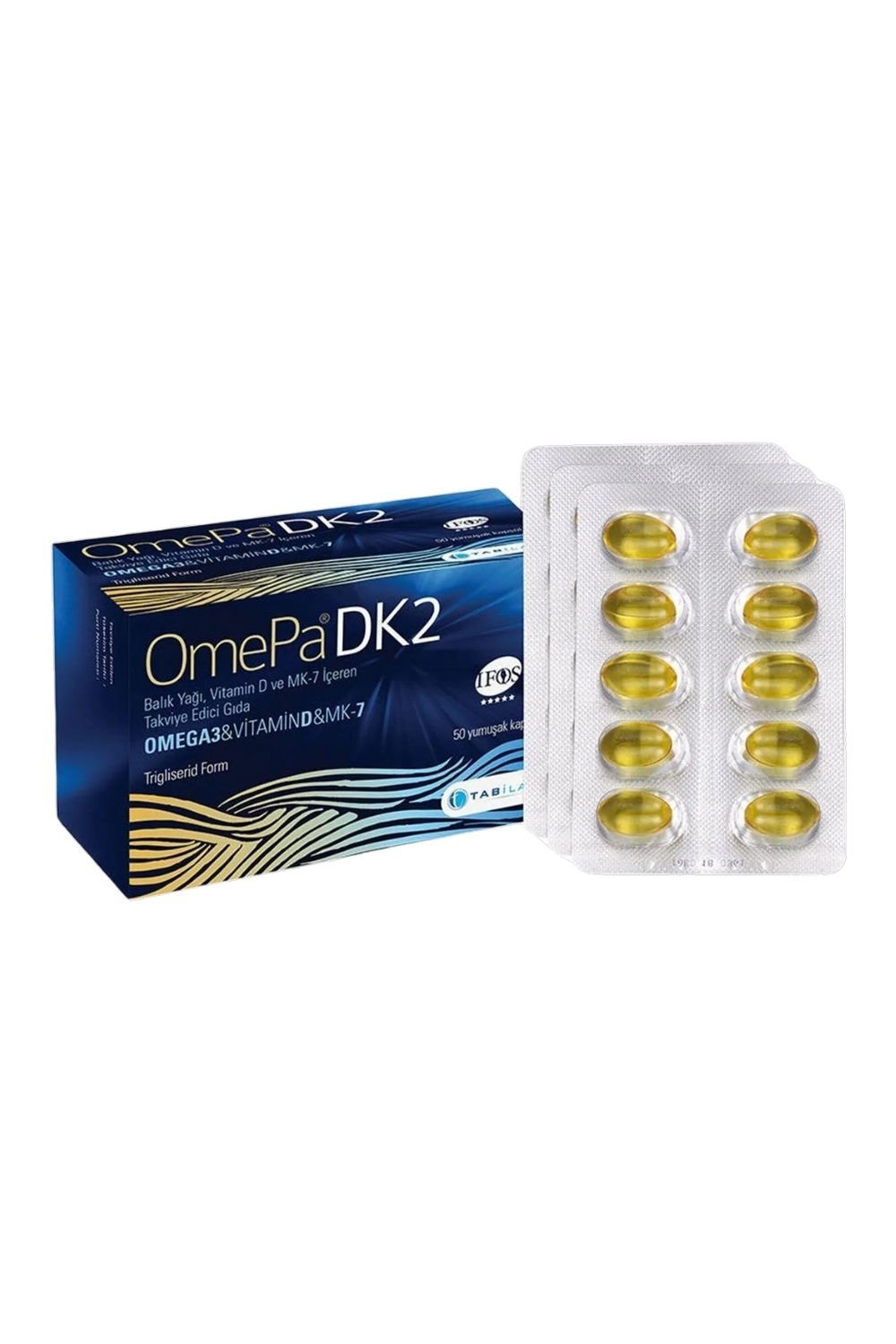 Omepa DK2 50 Yumuşak Kapsül