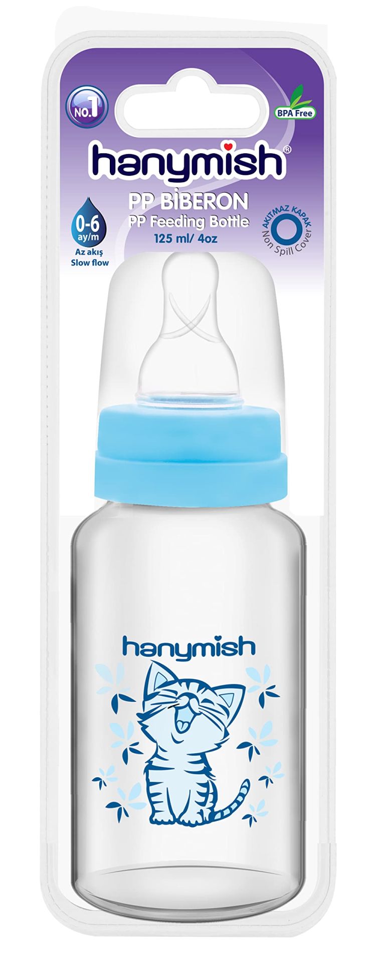 Hanymish PP Biberon 125ml