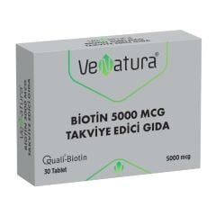 Venatura Biotin 5000 mcg 30 Tablet