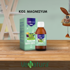 Venatura Kids Magnezyum Takviye Edici Gıda 100 ml