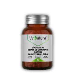 Venatura Lipozomal Demir ve Vitamin C 60 Kapsül