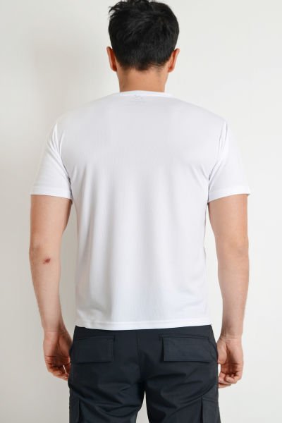 Monel Dry Touch Sporcu Outdoor Beyaz Tshirt